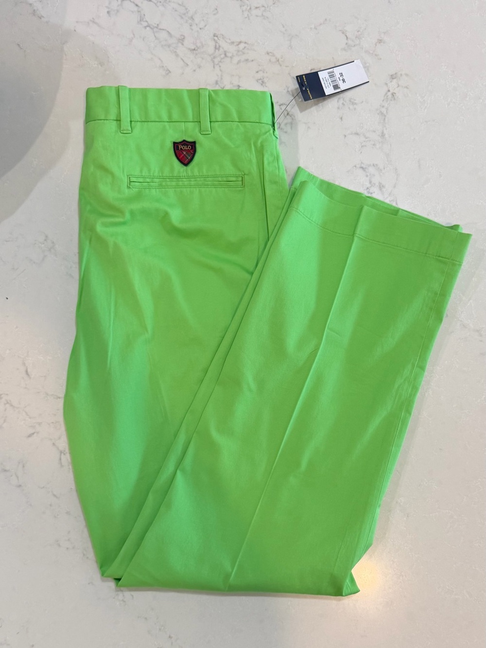 Polo by Ralph Lauren Men’s Neon Green Chino Pants